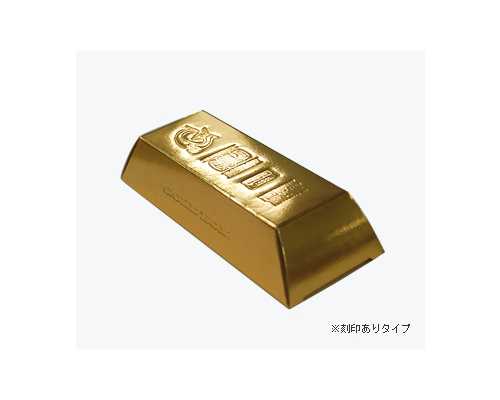 ゴールド（金塊）ボックスティッシュミニ〔20Ｗ〕（）画像-1