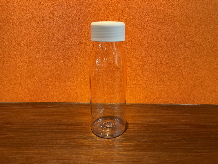 ミルク瓶クリアボトルのデザイン