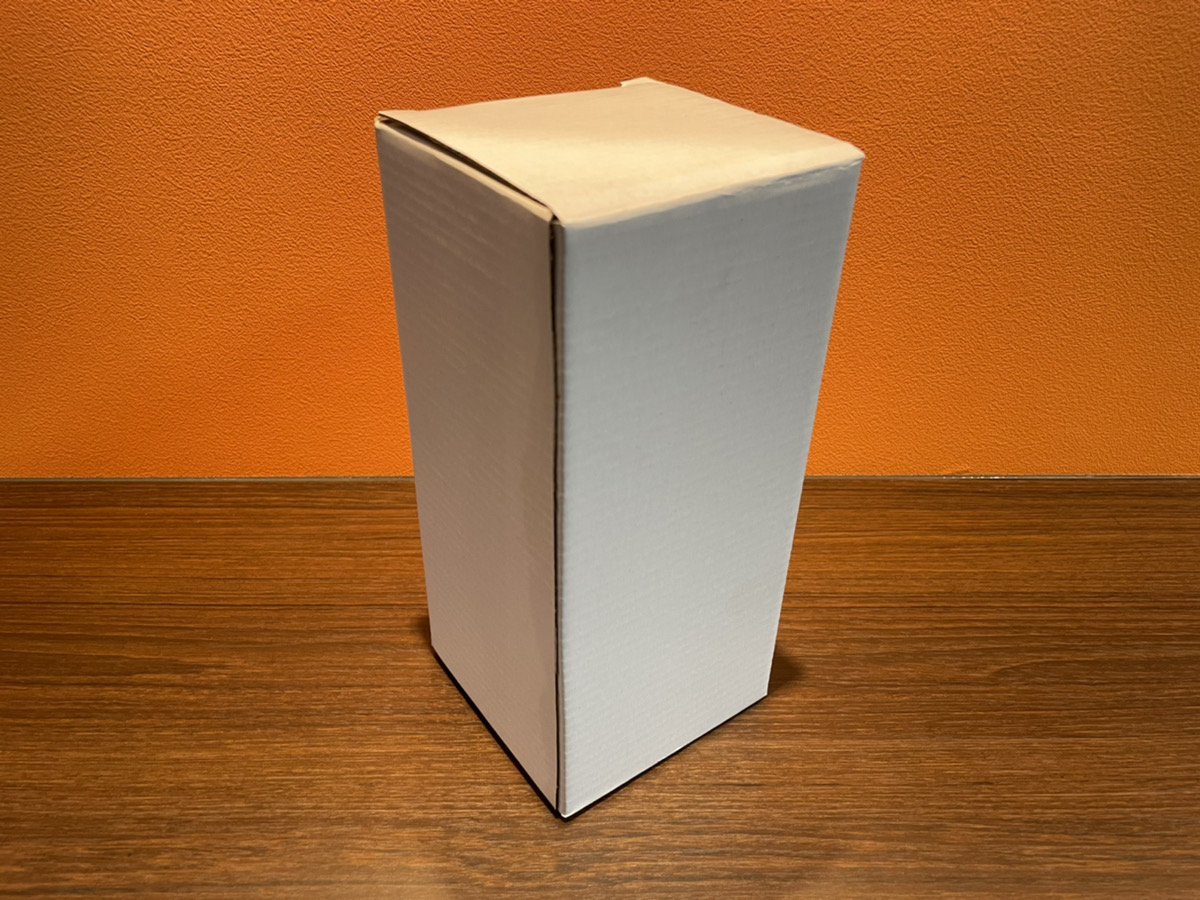 カスタムメイドタンブラー（450ml）（黒×白）の梱包