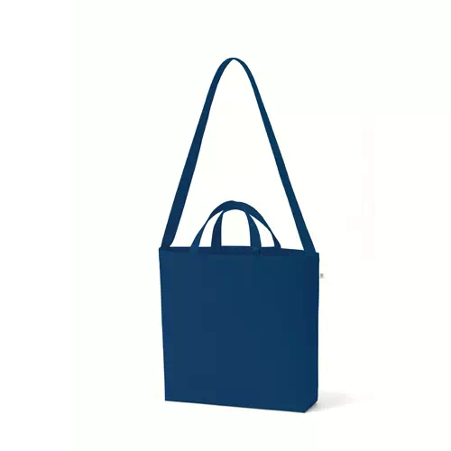 キャンバスWスタイルバッグ インナーポケット付 ミッドナイトブルー（TR-0984-006）画像-1