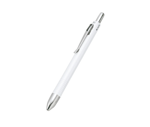 メタリック4アクションペン(ケース付) ホワイト（TS-0160-044）画像-1