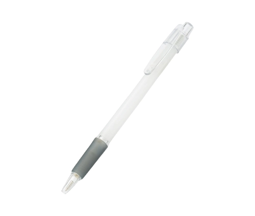 スカッシュボールペン (印刷不対応) ホワイト