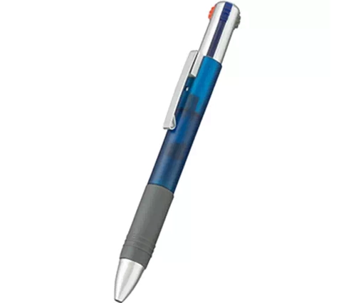 3色+1色ボールペン (フルカラー対応) ブルー（TS-1452-001）画像-1