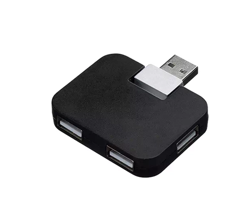 USBハブ フラット ブラック（TS-1328-009）画像-2