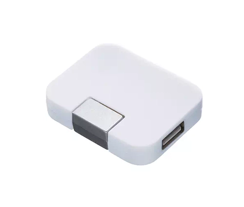 USBハブ フラット ホワイト（TS-1328-044）画像-1
