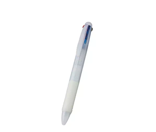 3色プラスワンボールペン (フルカラー対応) ホワイト