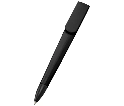 ラペルボールペン (フルカラー対応) ブラック