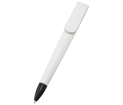 ラペルボールペン (フルカラー対応) ホワイト