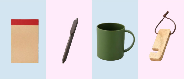 展示会ノベルティの一例