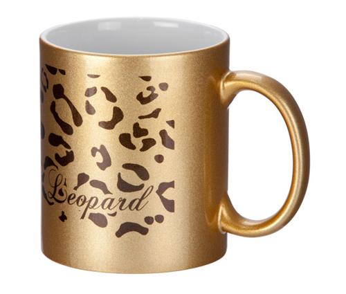 フルカラー転写対応陶器マグカップ(320ml)(ゴールド)（124143）画像-2
