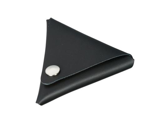 本革三角コインケース(黒)（200946）画像-1