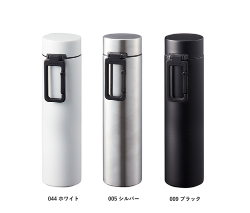 MOTTERUカラビナハンドルサーモボトル 360ml ブラック（MO-3005-009）画像-4