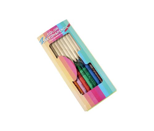 クレヨン＆色鉛筆19Pセット（E3104）画像-1