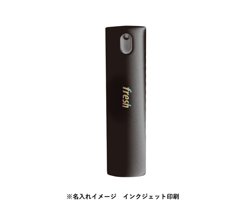 携帯用スプレーボトル ラウンド 10ml(アルコール対応) ブラック（LC-0062-001）画像-4