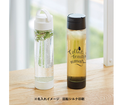 MOTTERUハンドル付クリアボトル 550ml ブラック（MO-3002-009）画像-5