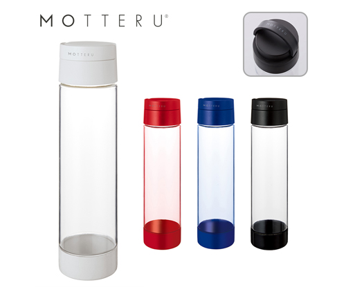 MOTTERUハンドル付クリアボトル 550ml ホワイト（MO-3002-044）画像-2