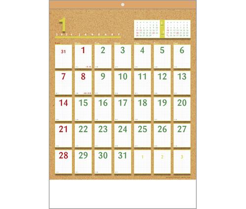コルク･メモカレンダー（NB-146）画像-2