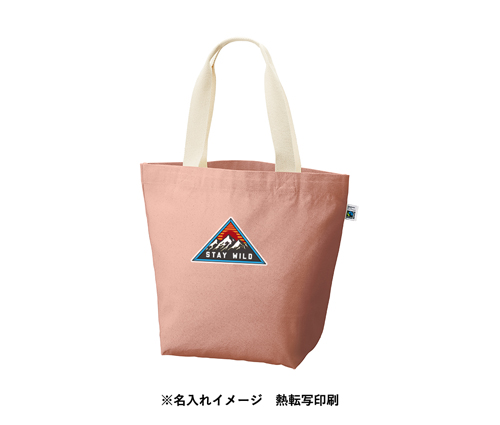フェアトレードコットンキャンバストート L スモークブルー（TF-0016-034）画像-5