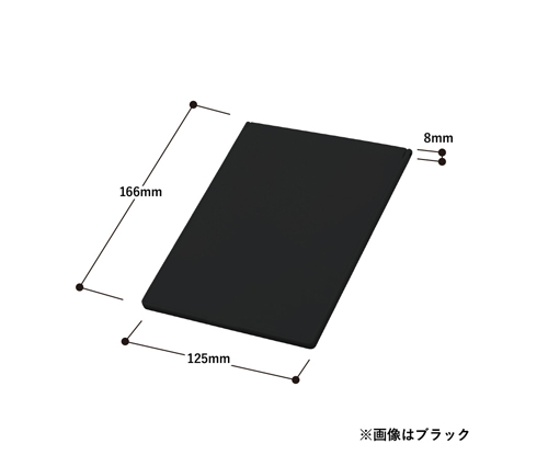 マットスクエアミラー(L) マットブラック（TM-0058-009）画像-3