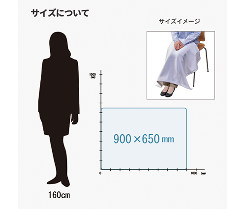 厚手スムースフリースレギュラーブランケット ネイビー（TR-1025-006）画像-3