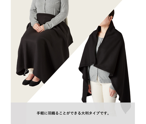 難燃ブランケット(巾着付) カーキ（TR-1140-025）画像-2