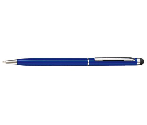 タッチペン付メタルスリムペン ネイビー（TS-1107-006）画像-2
