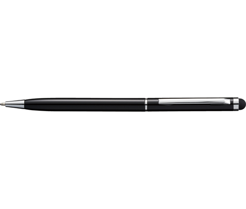 タッチペン付メタルスリムペン ブラック（TS-1107-009）画像-2
