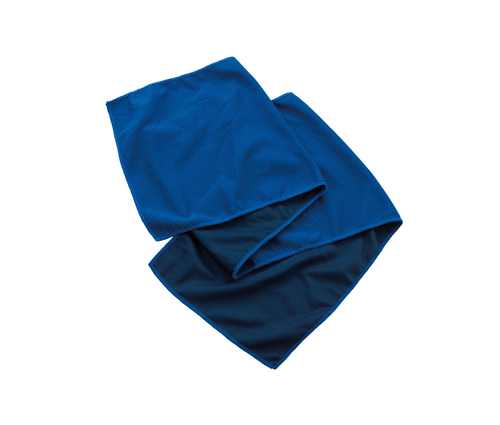 涼感マフラータオル(巾着付) ブルー（TS-1379-001）画像-1