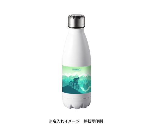 ロケットサーモボトル420ml 昇華転写対応 ホワイト（TS-1432-044）画像-5