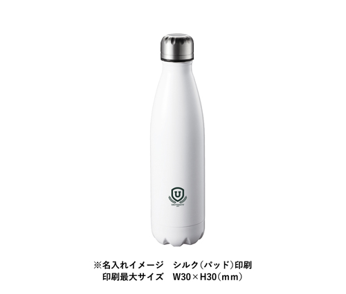 ロケットサーモボトル520ml 昇華転写対応 ホワイト（TS-1433-044）画像-2