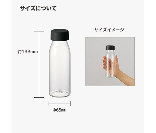 ミルク瓶クリアボトル ホワイト（TS-1443-044）画像-2