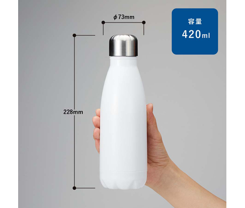 ロケットサーモボトル420ml ブラック（TS-1579-009）画像-2