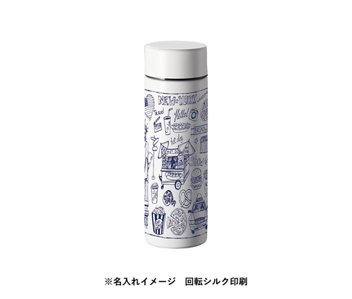 ポケットサーモボトル 130ml オレンジ <熱転写対応可>（TS-1719-003）画像-5