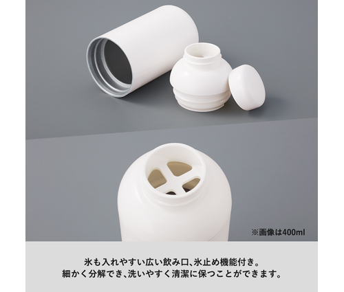 Maluttoサーモステンレスボトル290ml スモークブルー（TS-1747-041）画像-4