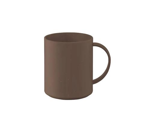 シンプルマグカップ350ml(コーヒー配合タイプ) ブラウン（TS-1769-007）画像-1