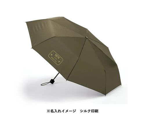 大判耐風UV折りたたみ傘(セミオートタイプ) ブラック（TS-1787-009）画像-6