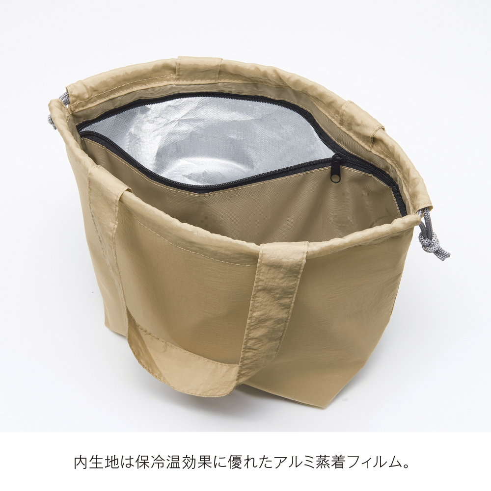 保冷温スイッチ・やわらか撥水巾着トート(アッシュブルー)(0097-03)画像-5