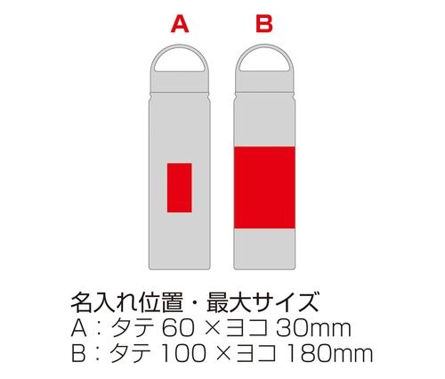 ビーサイド・真空二重ハンドル付きマグボトル700ml (オレンジ)（237381）画像-6