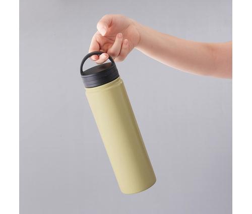 ビーサイド・真空二重ハンドル付きマグボトル700ml (カーキ)（237382）画像-2