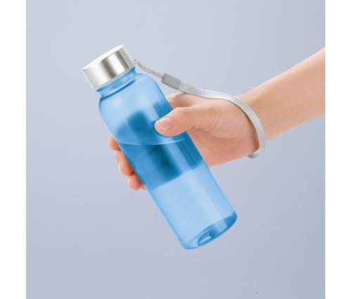 メモリ付きフロスティボトル550ml (ストラップ付き) (ブルー)（241323）画像-3