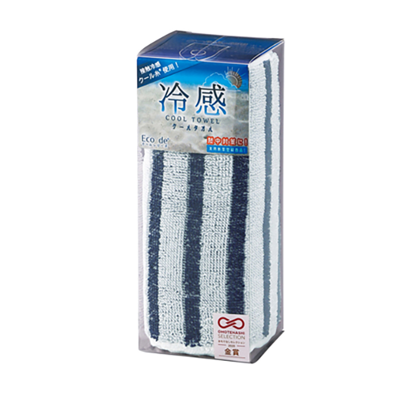 Eco de クールパイルクールマフラー ネイビー（243392）画像-4