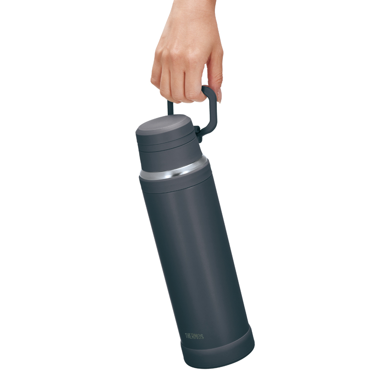サーモス・真空断熱ハンドル付きケータイマグ(750ml) チャコール（253421）画像-6