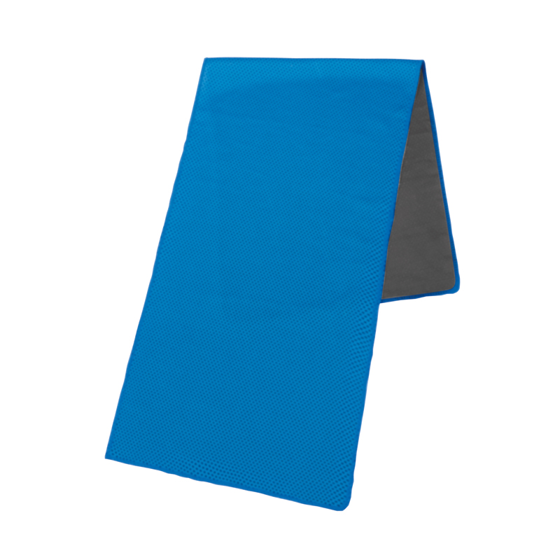 シリコンケース付きクールタオル ブルー(253451)画像-5