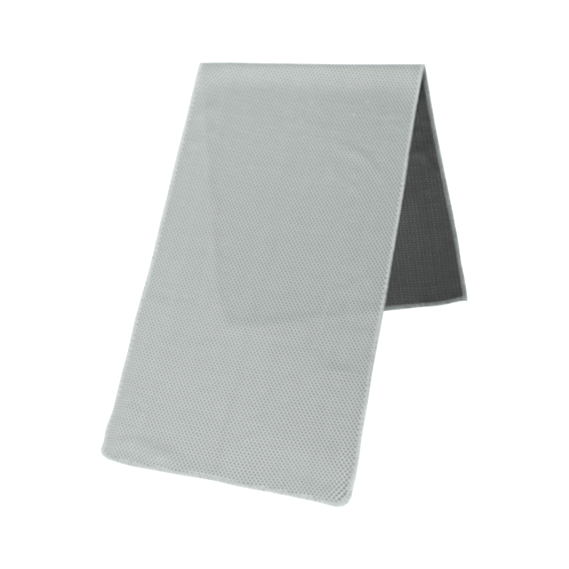 シリコンケース付きクールタオル グレー(253454)画像-5