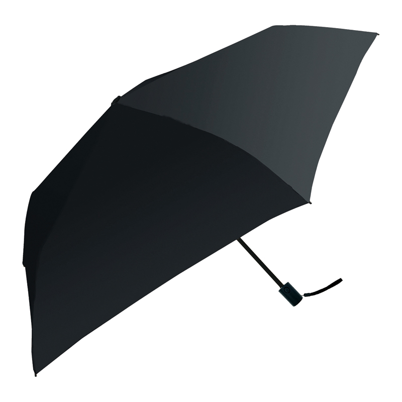 晴雨兼用 自動開閉耐風折りたたみ傘 ブラック
