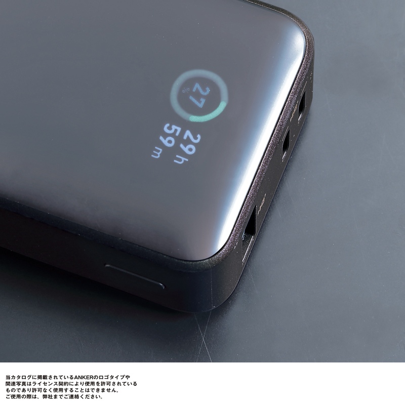 Anker・Power Bank(10000mAh・30W)ブラック（253592）画像-2