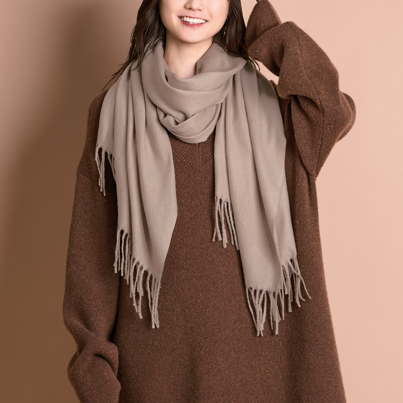 カシミヤ風ストール(255018)画像-2