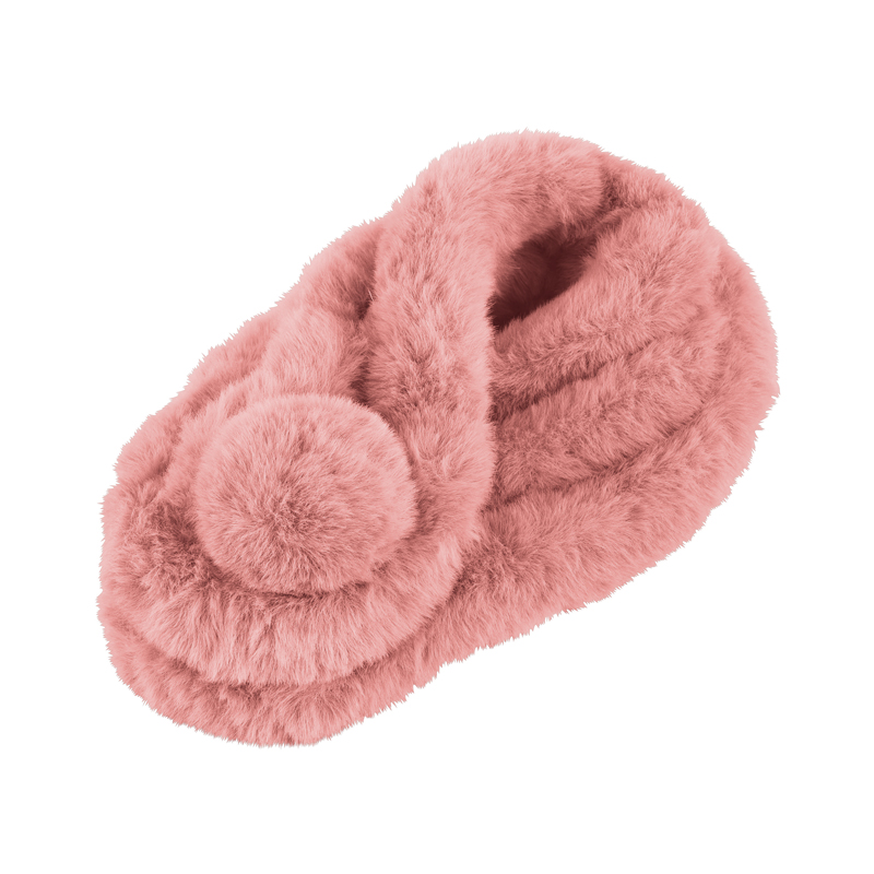 ボンボン付きフェイクファーマフラー(255024)画像-2