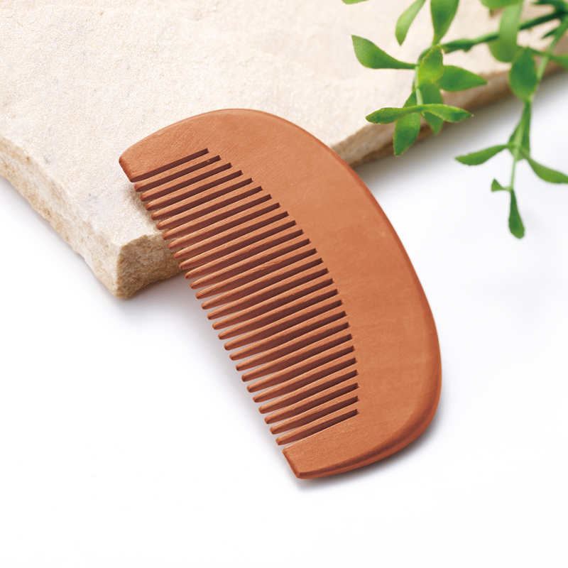 ナチュラルウッド・コンパクトコーム（ジッパーケース入り）