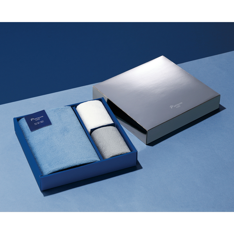 プラチナヴェール・フェイスタオル＋ミニタオル2Pセット